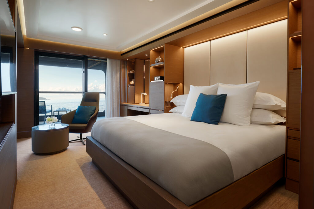 Evrima; The Ritz-Carlton Yacht Collection; Terrace Suite; March 2022